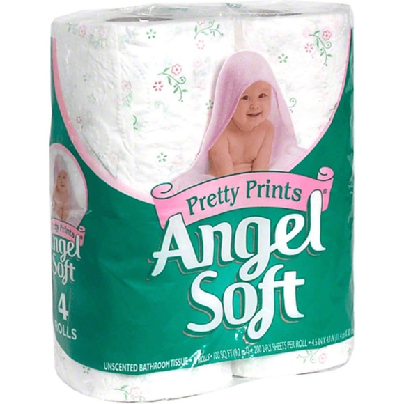 VTG I Angel Soft I Pretty Prints I Toilet Paper - Picture 1 of 10